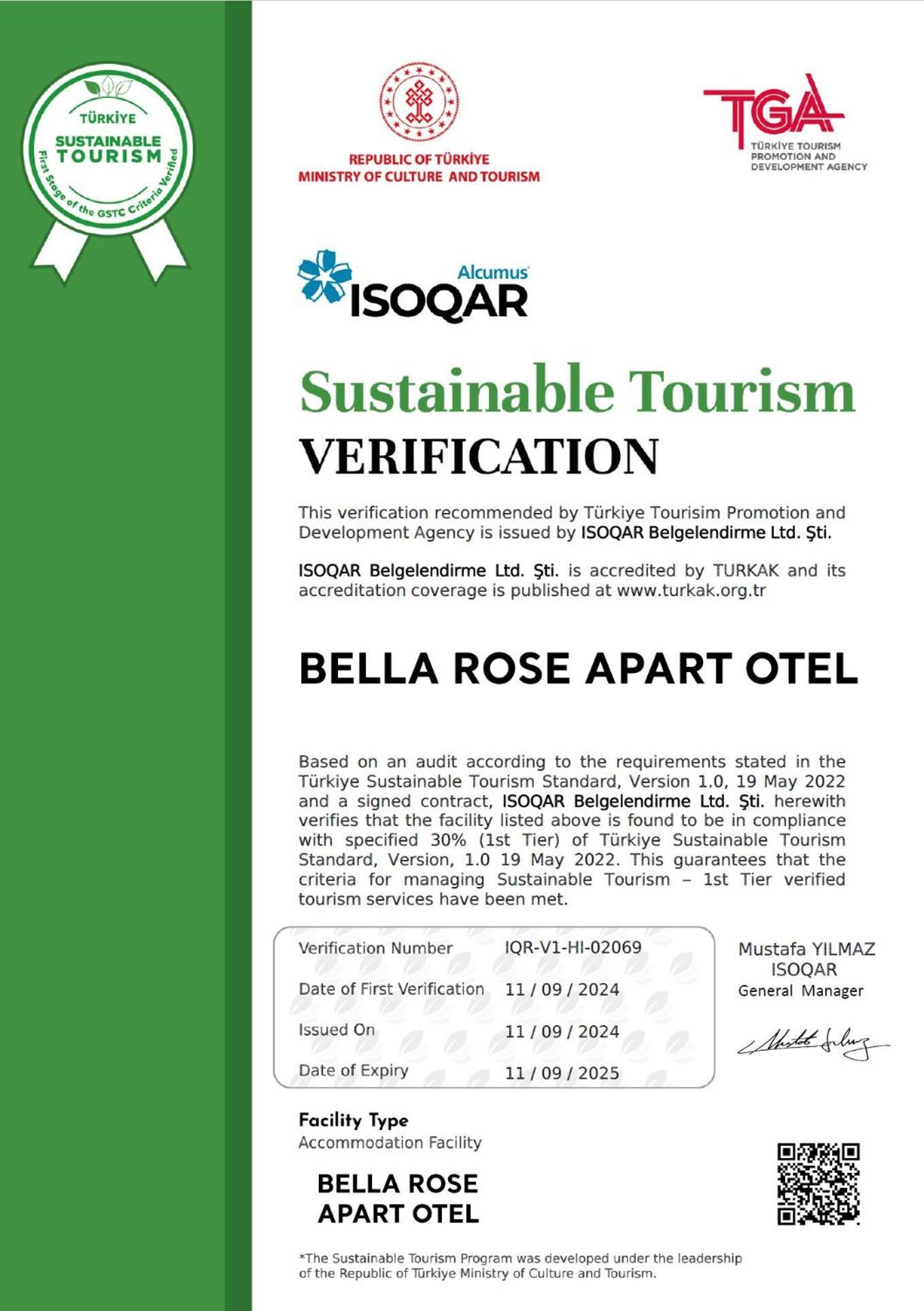 Bella Rose Apart Hotel, Alanya Exterior photo